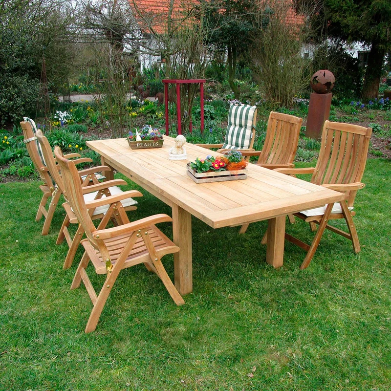 Gartenausziehtisch Milano, 200/300x100cm