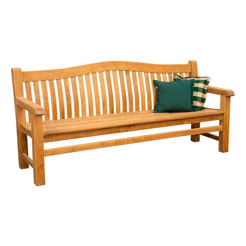 Teak Parkbank Surrey, 206 cm