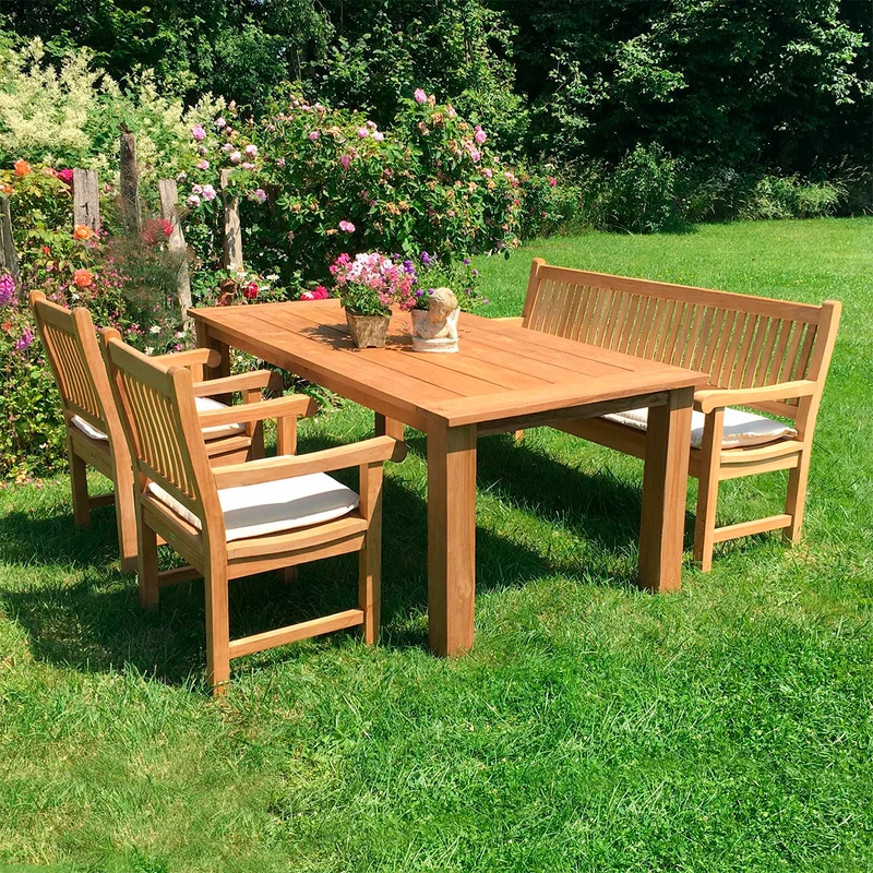 Teak Gartenbank Victoria, 180 cm