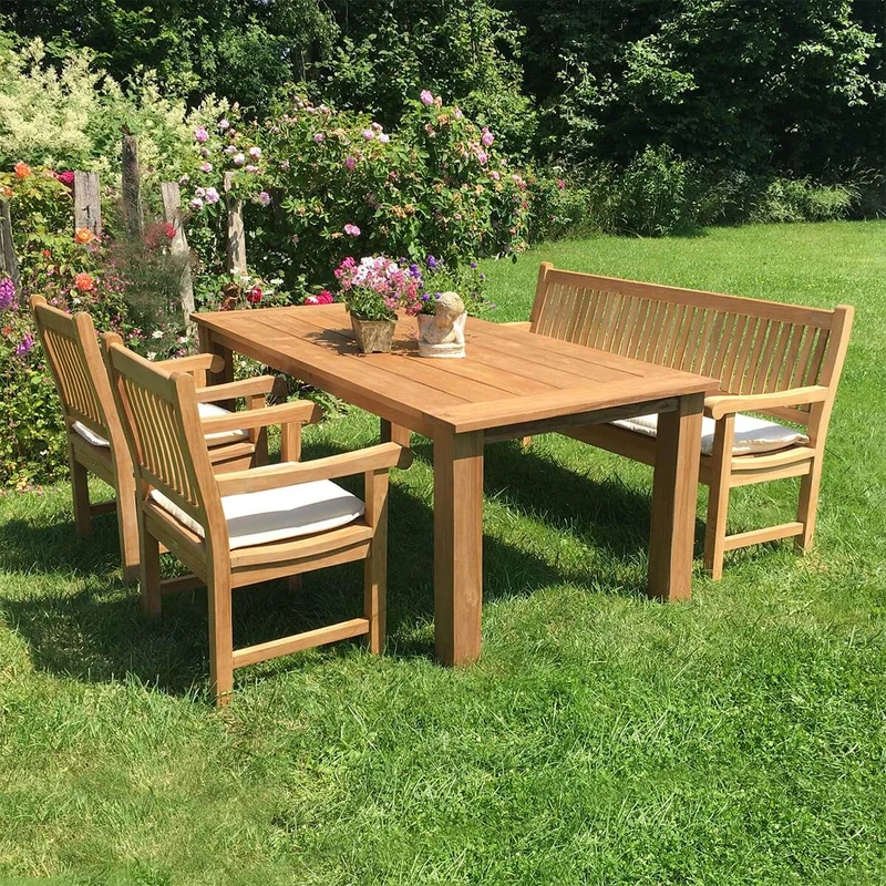 Teak Gartenbank Victoria, 150 cm