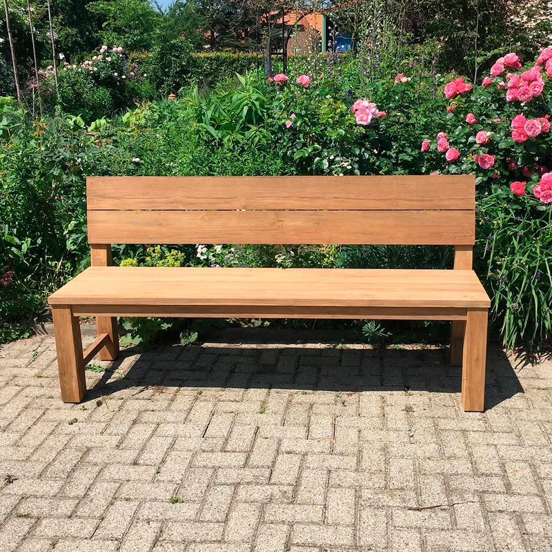 Teak Gartenbank Porto, 180 cm