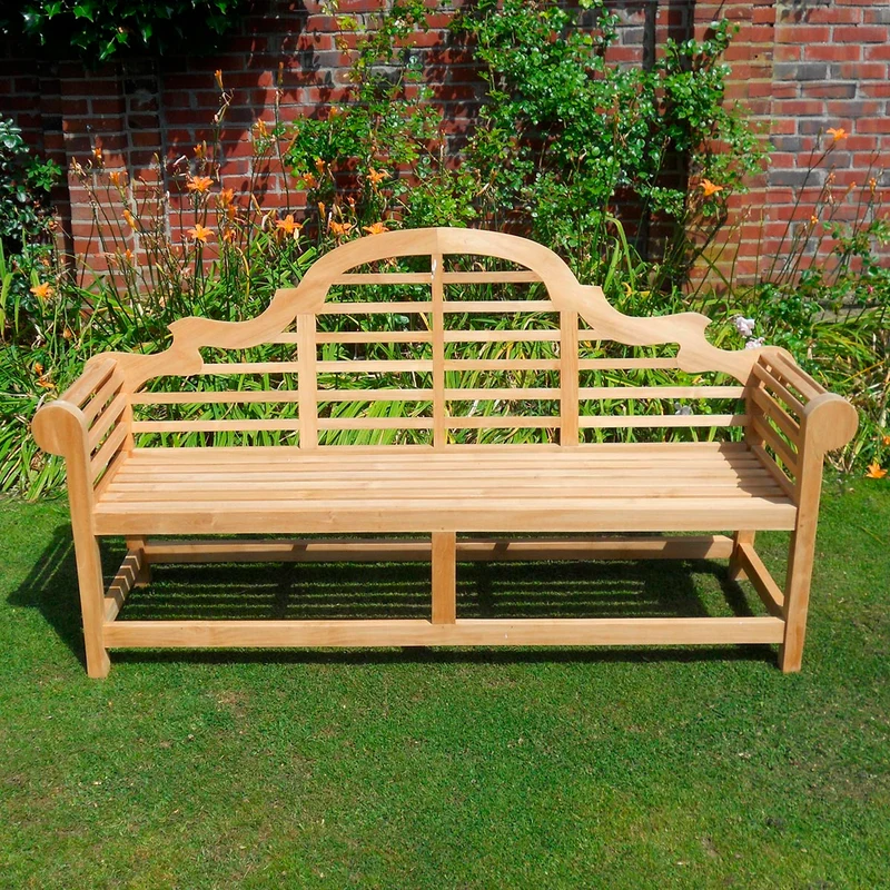 Teak Gartenbank Lutyens, 195 cm