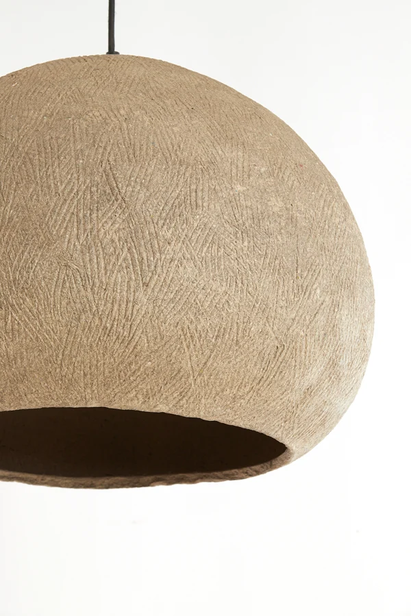 Hanging lamp 41x28 cm CELMIROS grey | OUTLET