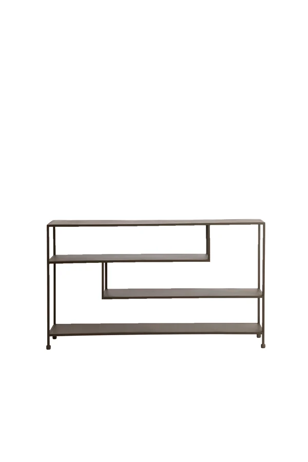 Console 140x35x80 cm YLAYA matt brown| OUTLET