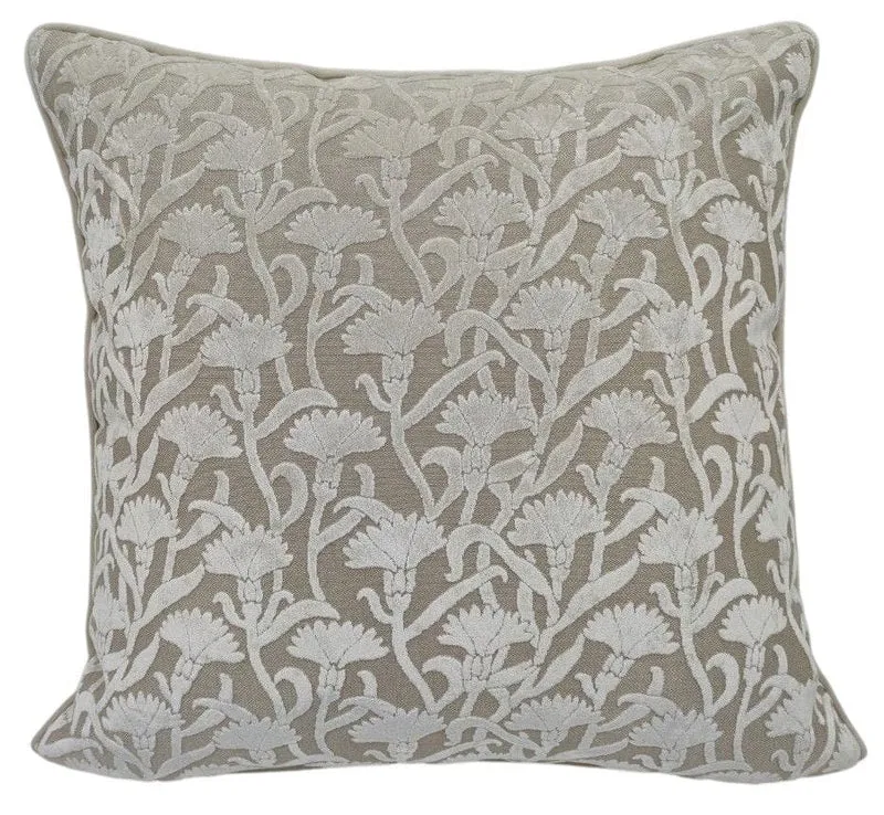 MaliniLarge Cassia Taupe Cushion | OUTLET
