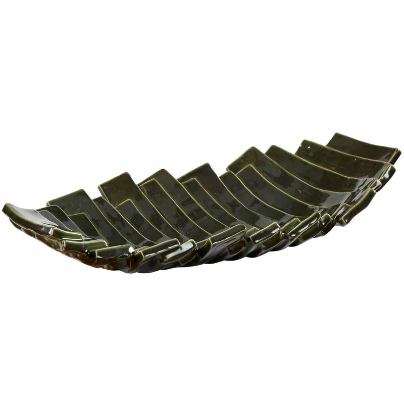 Harbor Ridge Olive Green Bowl