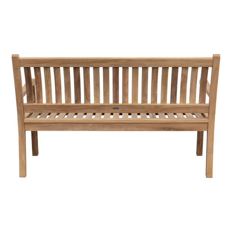 Teak Gartenbank Beaufort, verschraubt, 150 cm, Selbstmontage