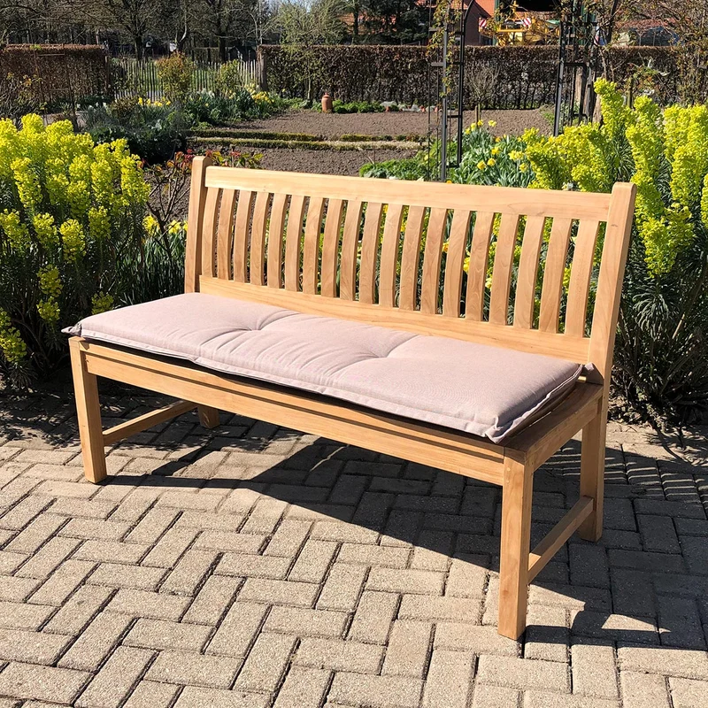 Teak Gartenbank Beaufort ohne Armlehnen, 150 cm