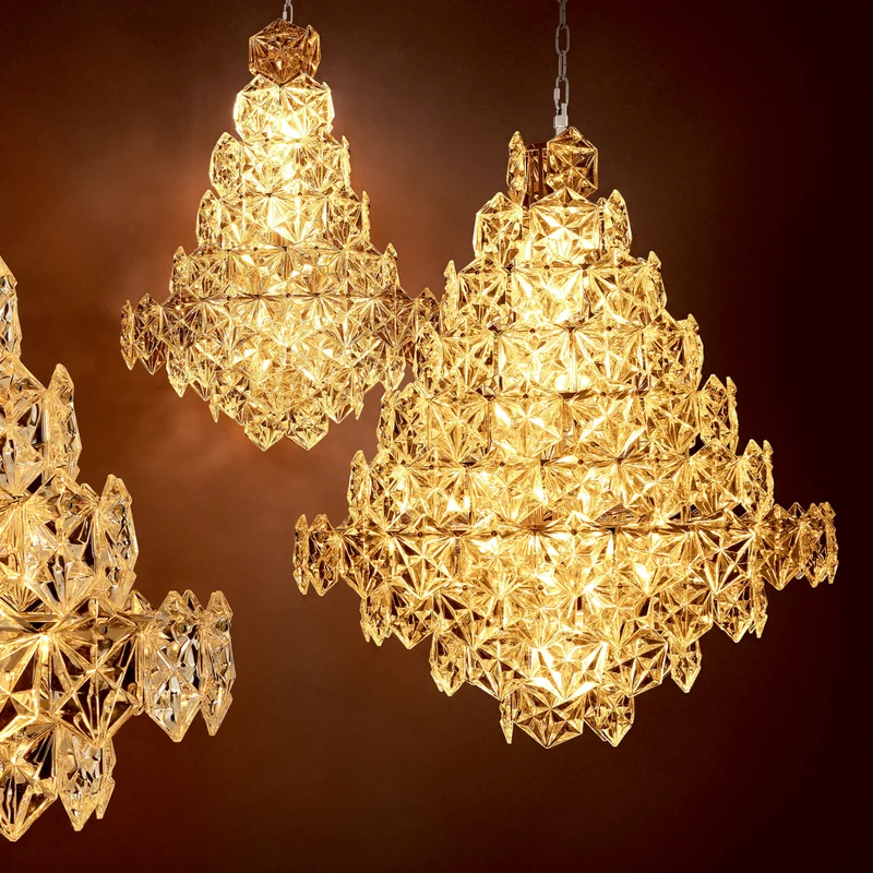Chandelier Hermitage L - Nickel