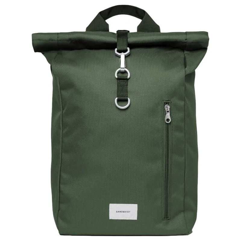 Sandqvist Ground - Mochila L 16" 56 cm (dawn green with dawn green webbing)
