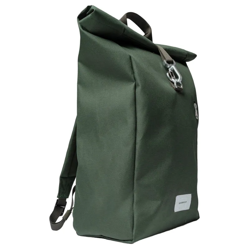 Sandqvist Ground - Mochila L 16" 56 cm (dawn green with dawn green webbing)