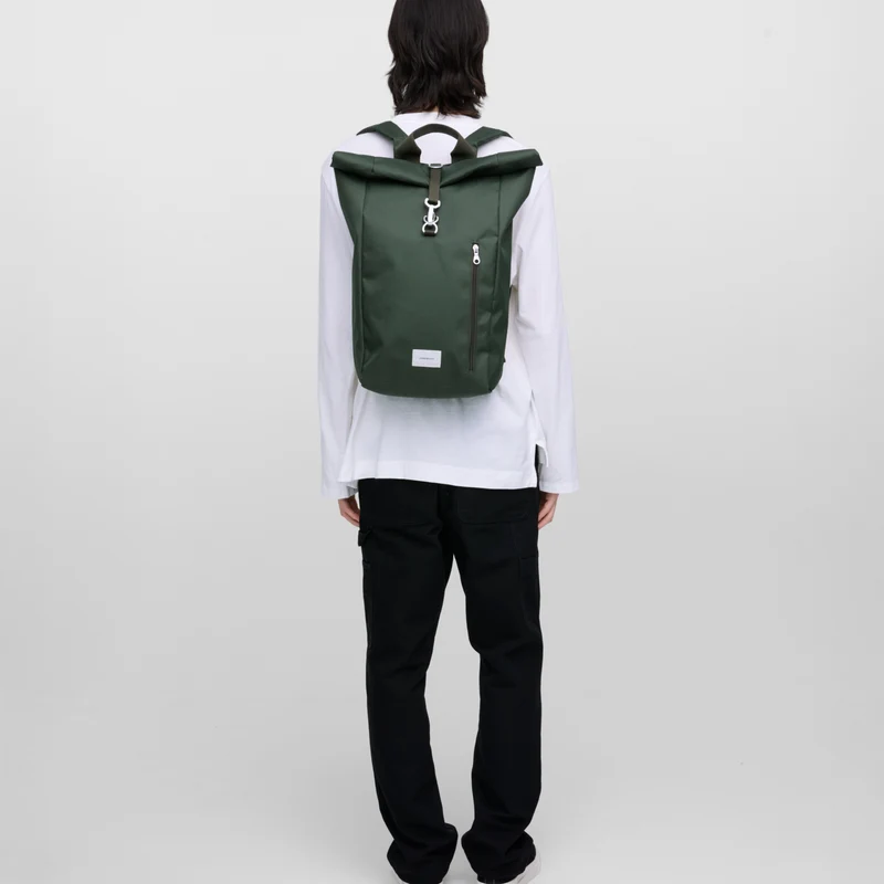 Sandqvist Ground - Mochila L 16" 56 cm (dawn green with dawn green webbing)