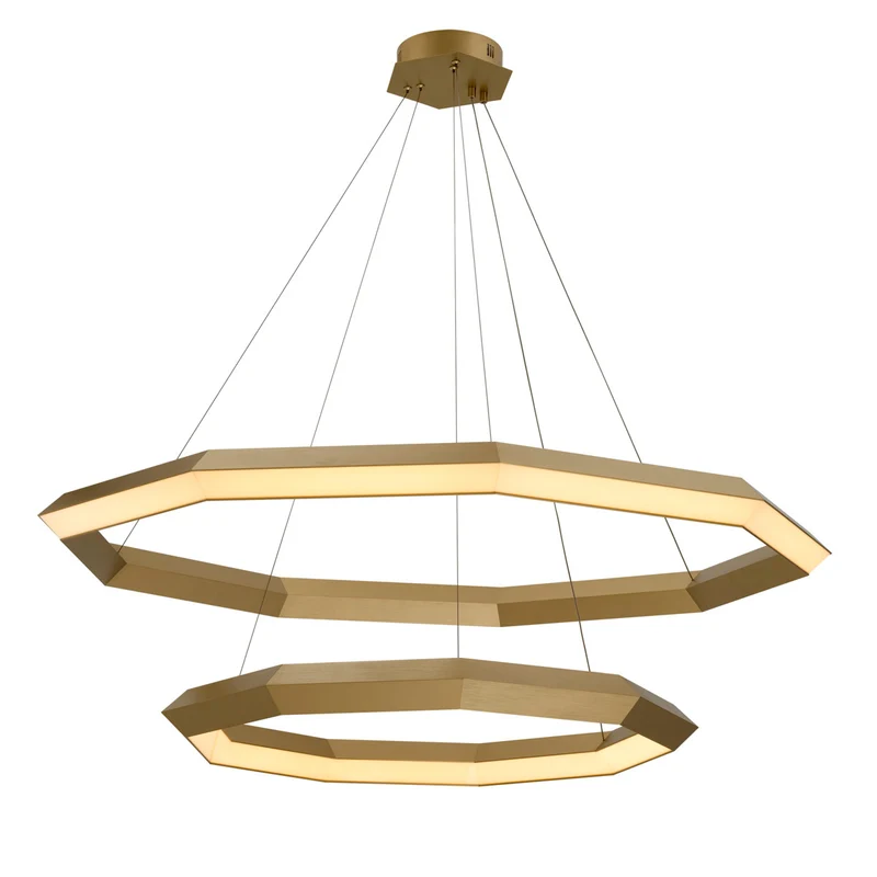 Helvetia LED Polygon Chanderlier
