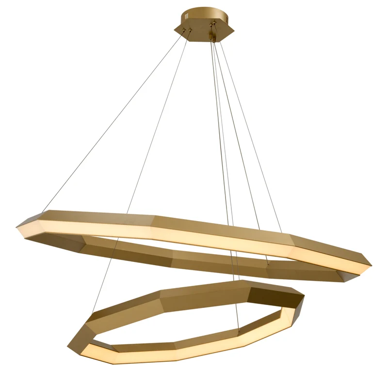 Helvetia LED Polygon Chanderlier