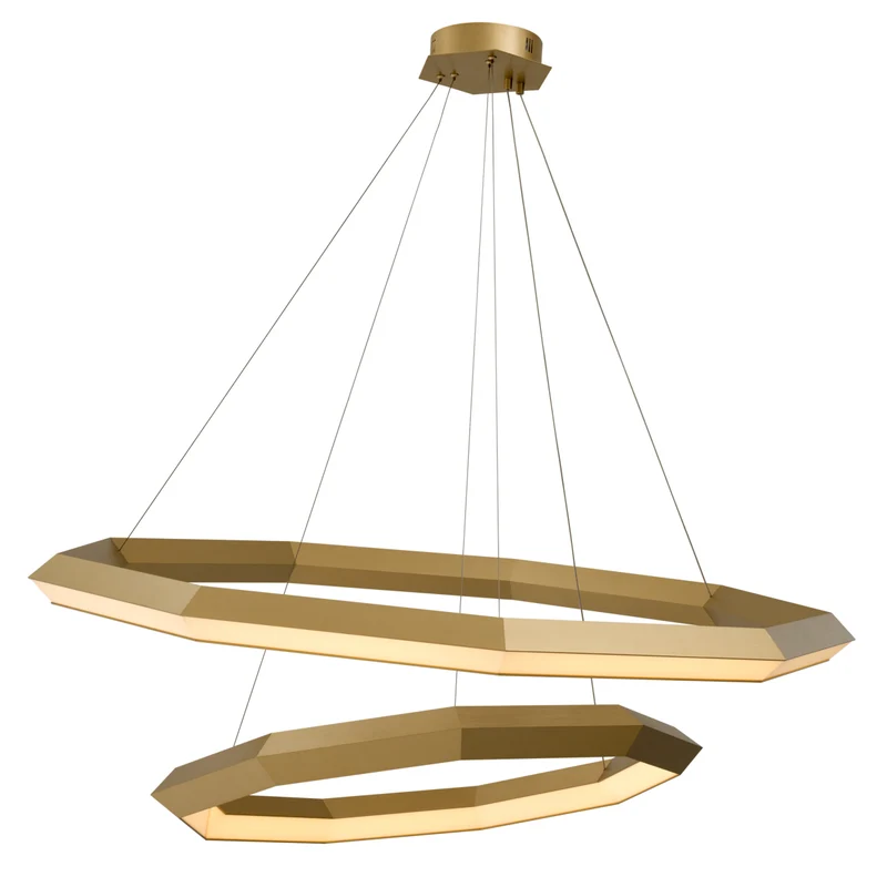 Helvetia LED Polygon Chanderlier