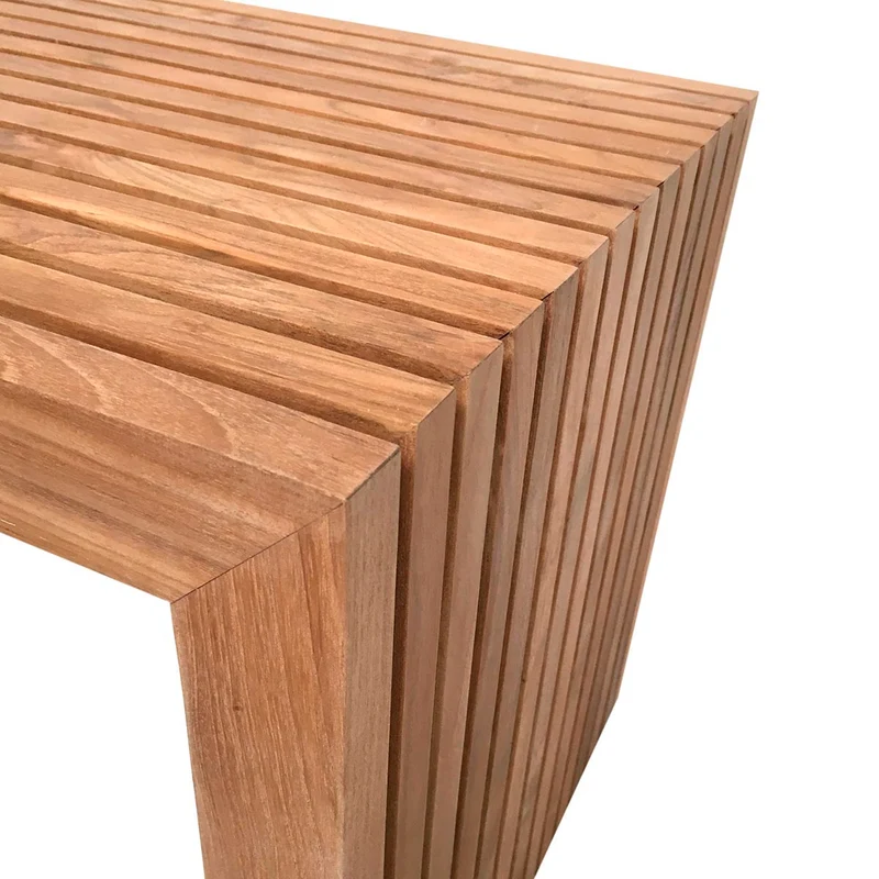 Teak Gartenbank ohne Lehne Sylt, 150 cm