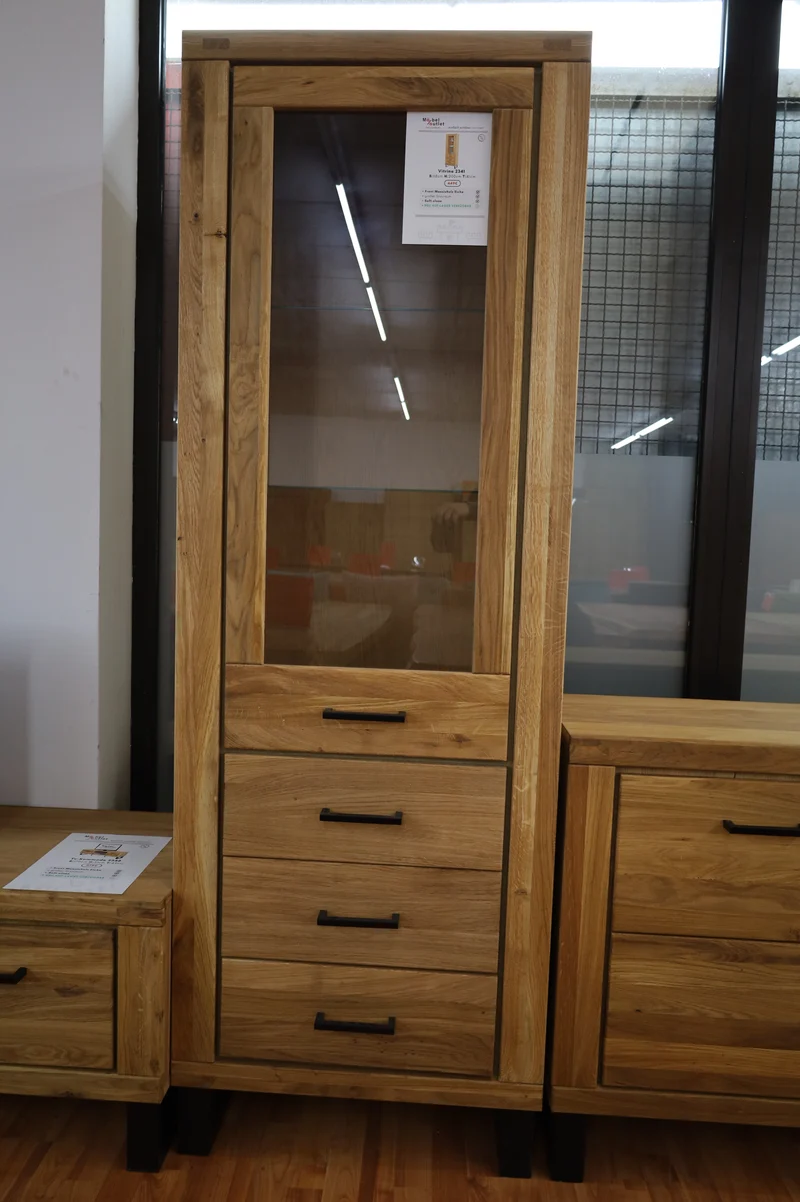 Kommode + Soft-Close + Front Massiv Holz Eiche +großer Stauraum