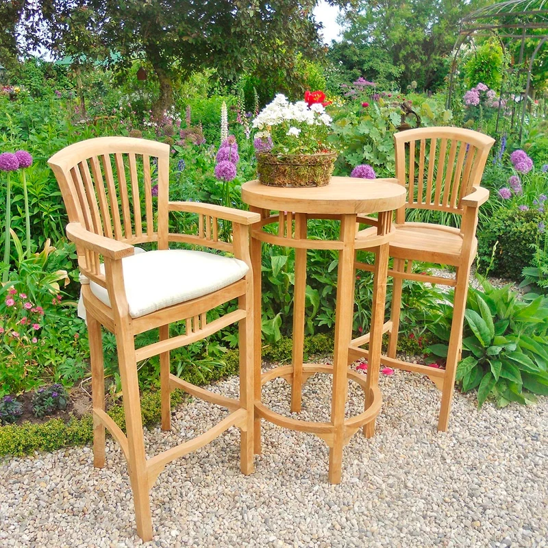Teak Barsessel Buffalo