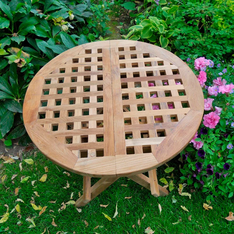 Kleiner Gartentisch Bali, rund 50 cm