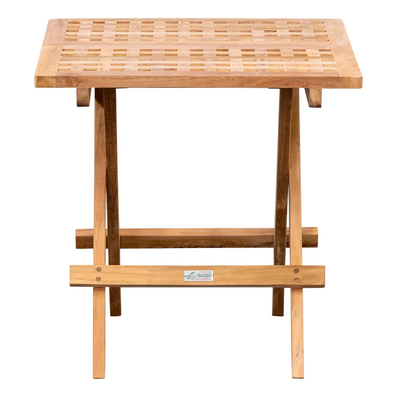 Kleiner Gartentisch Bali, quadratisch 50x50 cm