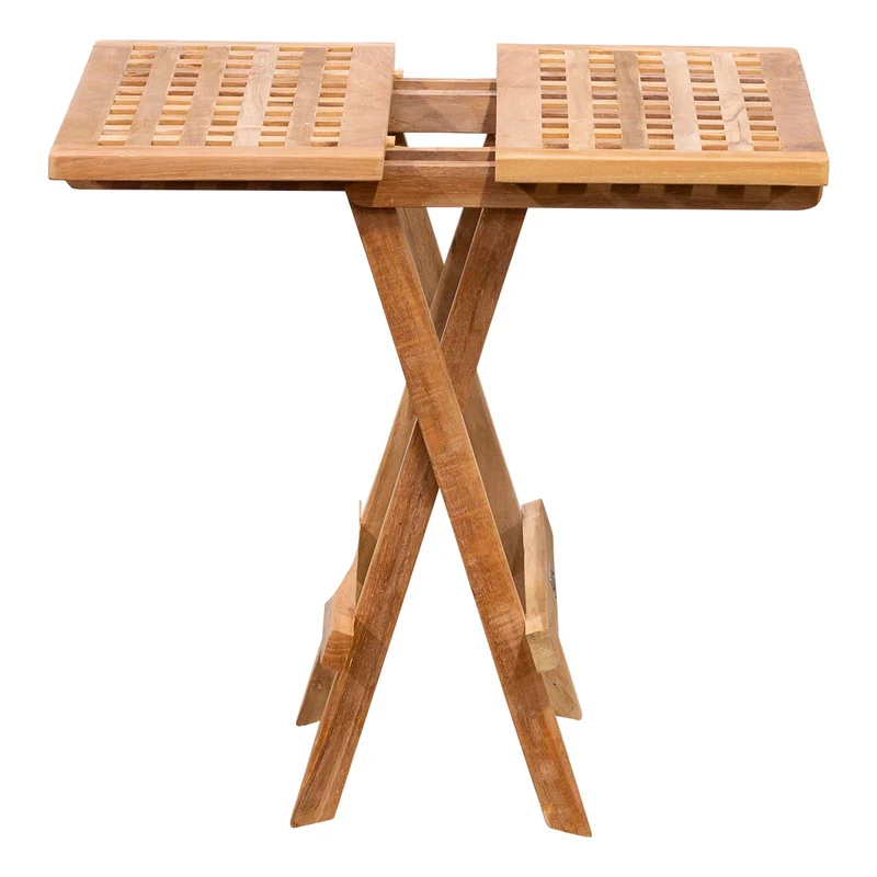 Kleiner Gartentisch Bali, quadratisch 50x50 cm