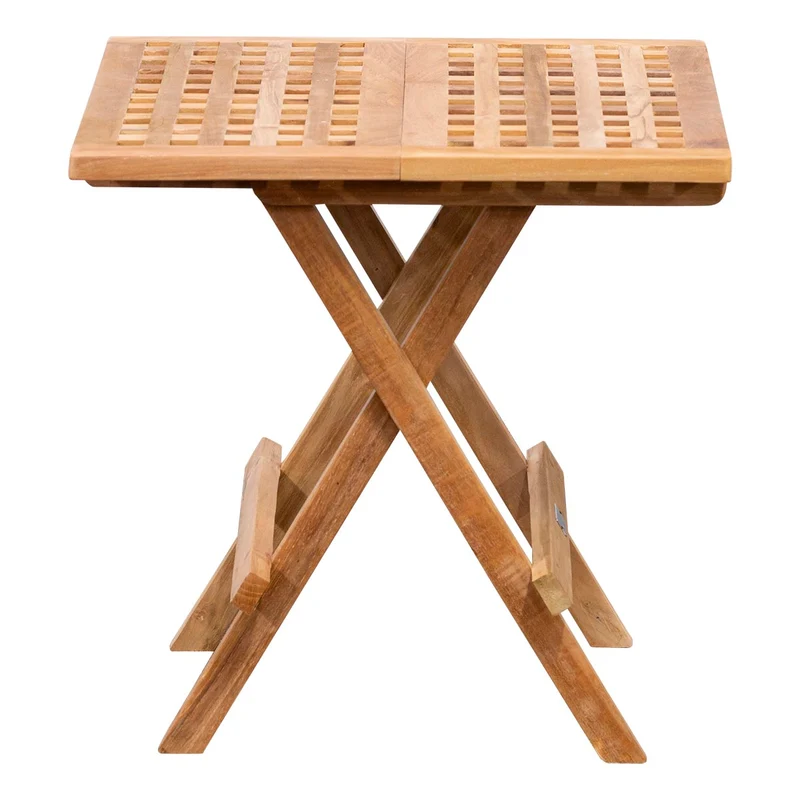Kleiner Gartentisch Bali, quadratisch 50x50 cm