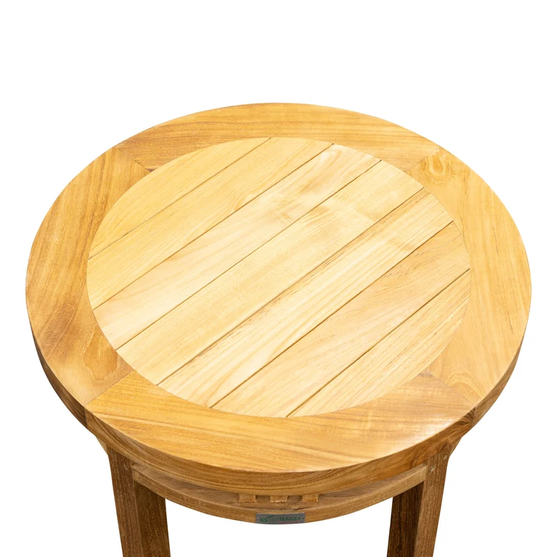 Teak Couchtisch Oxford, rund, 50 cm
