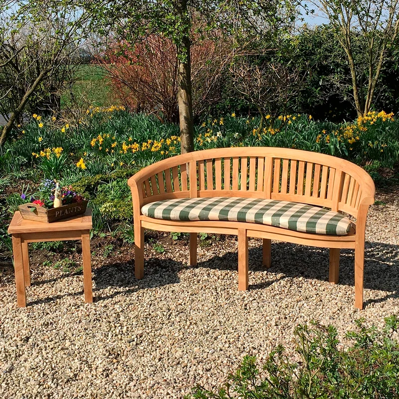 Teak Gartenbank Peanut, 160cm