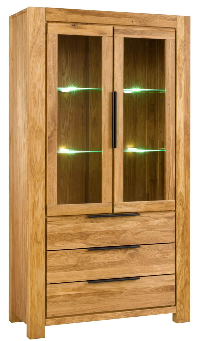 Couchtisch Vitrine Highboard -> Massiv Holz Eiche
