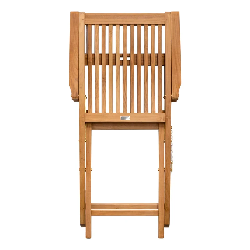 Teak Gartensessel wetterfest Inate, klappbar