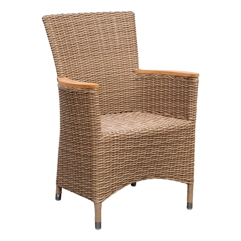Geflecht Sessel Sapporo Highback, kubu natur