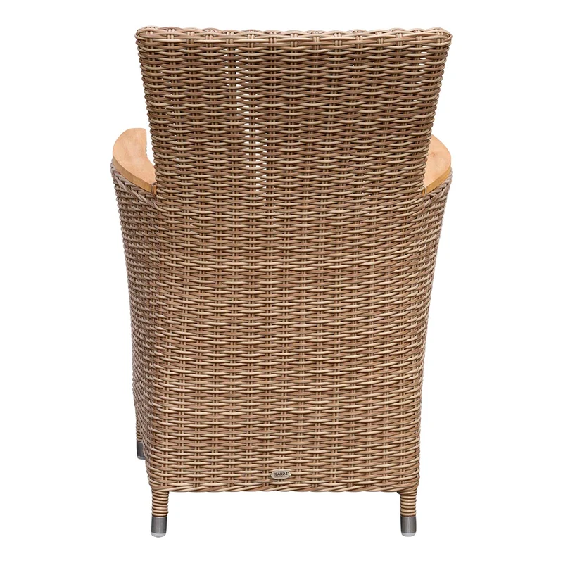 Geflecht Sessel Sapporo Highback, kubu natur