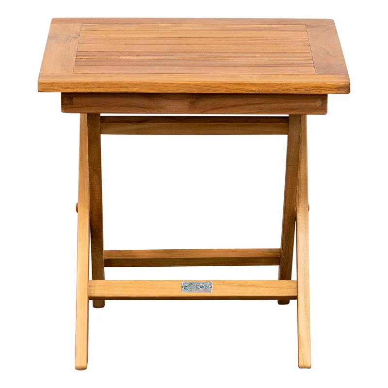 Teak Classic Beistelltisch klappbar quadratisch - 45 x 45 cm