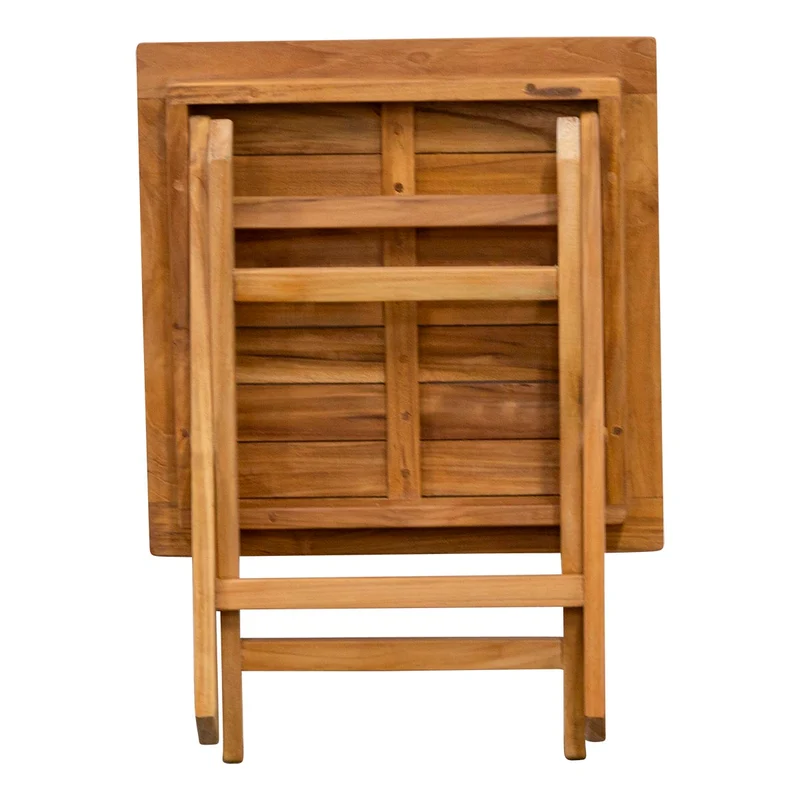 Teak Classic Beistelltisch klappbar quadratisch - 45 x 45 cm