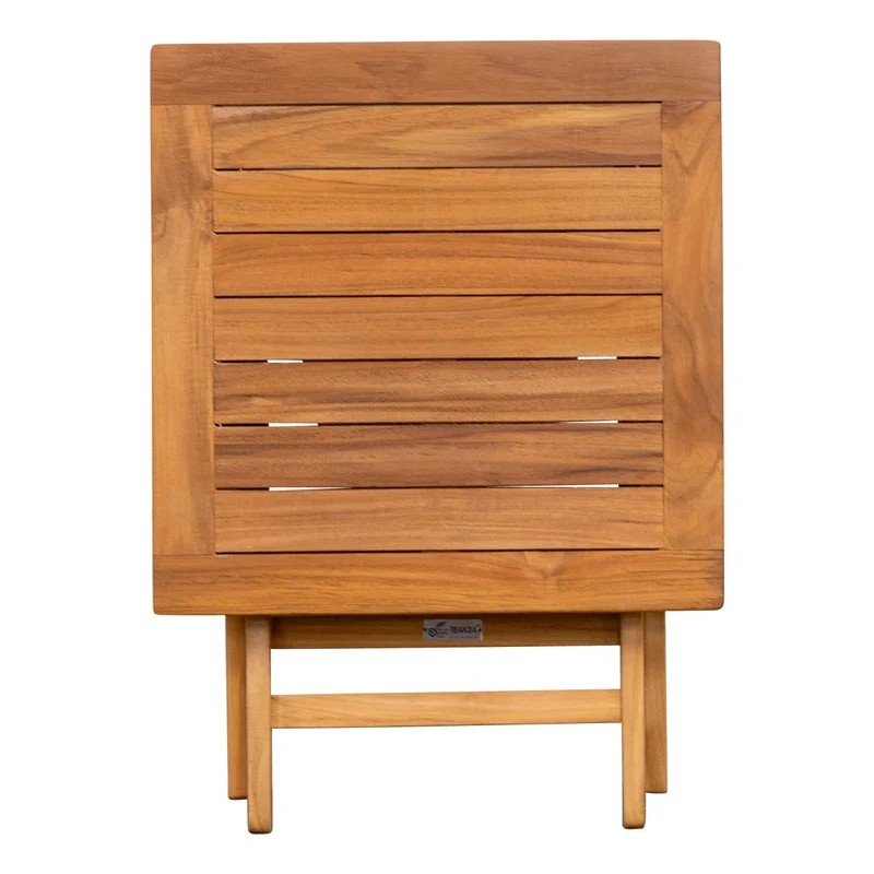Teak Classic Beistelltisch klappbar quadratisch - 45 x 45 cm
