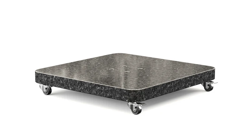Platinum Sun & Shade parasolvoet Ancona Round Edge 90 kg graniet