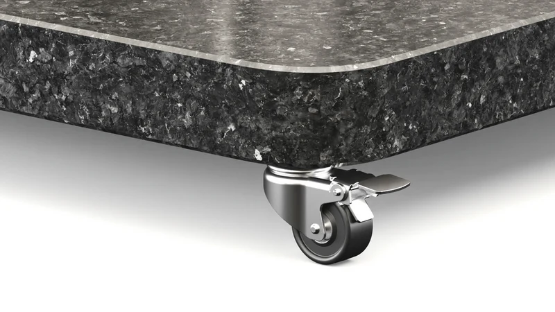 Platinum Sun & Shade parasolvoet Ancona Round Edge 90 kg graniet