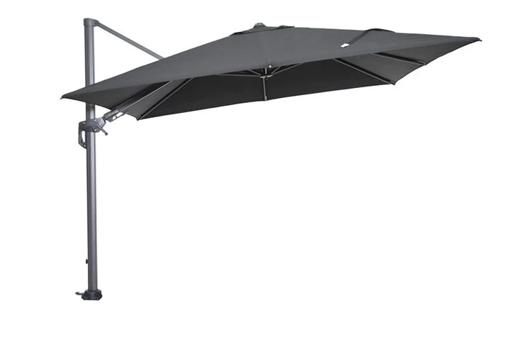 Garden Impressions Hawaii parasolset 300x300 zwart 90 kg
