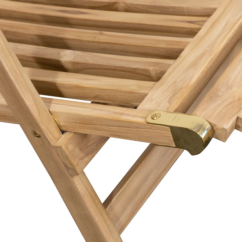 Deckchair Teak Dominica