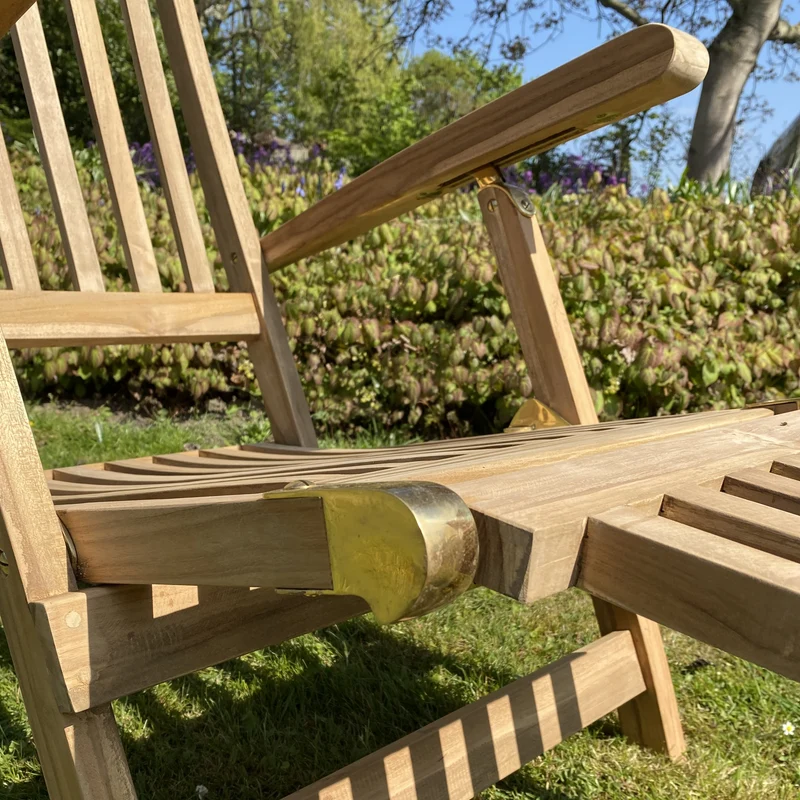 Deckchair Teak Dominica
