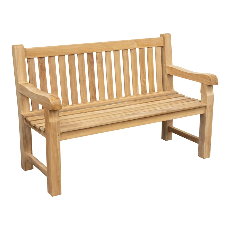 Teak Parkbank Cambridge, 130 cm