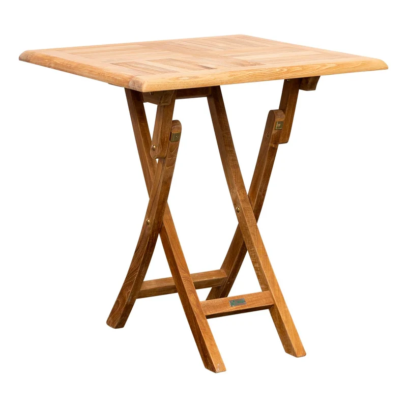 Kleiner Klapptisch Holz Henley - Quadratisch, 50 x 50 cm