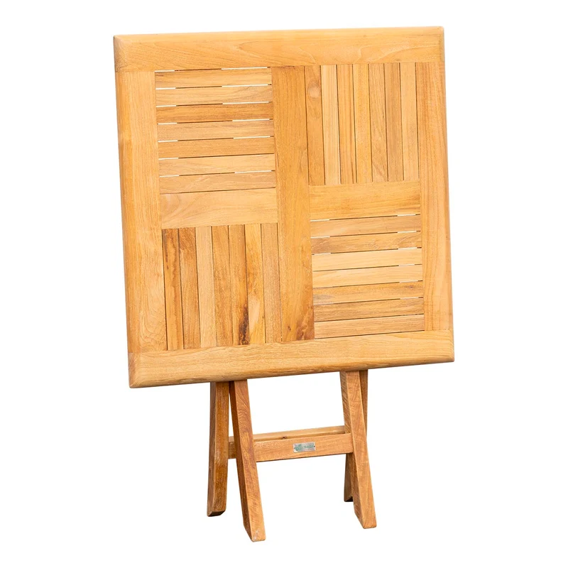Kleiner Klapptisch Holz Henley - Quadratisch, 50 x 50 cm