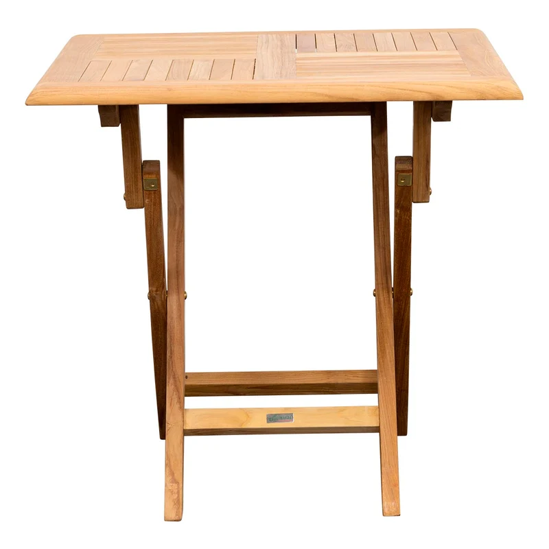 Kleiner Klapptisch Holz Henley - Quadratisch, 50 x 50 cm