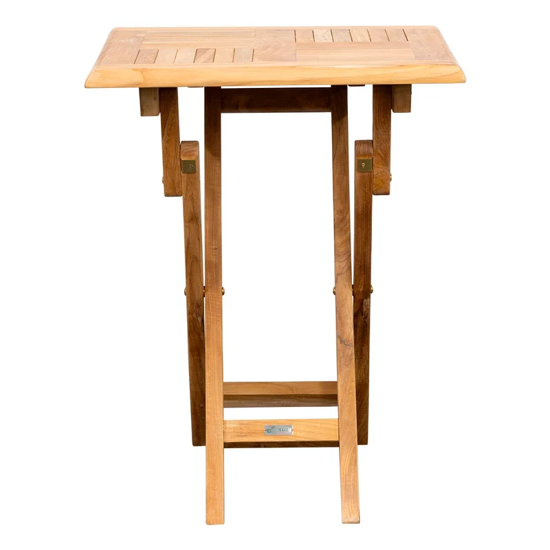 Kleiner Klapptisch Holz Henley - Quadratisch, 50 x 50 cm