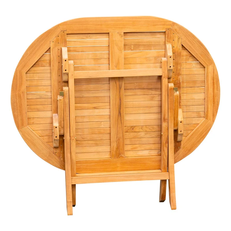 Teak Klapptisch Henley, oval, 120 x 90 cm