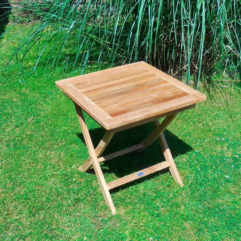 Teak Beistelltisch klappbar Exclusiv - 50x50cm