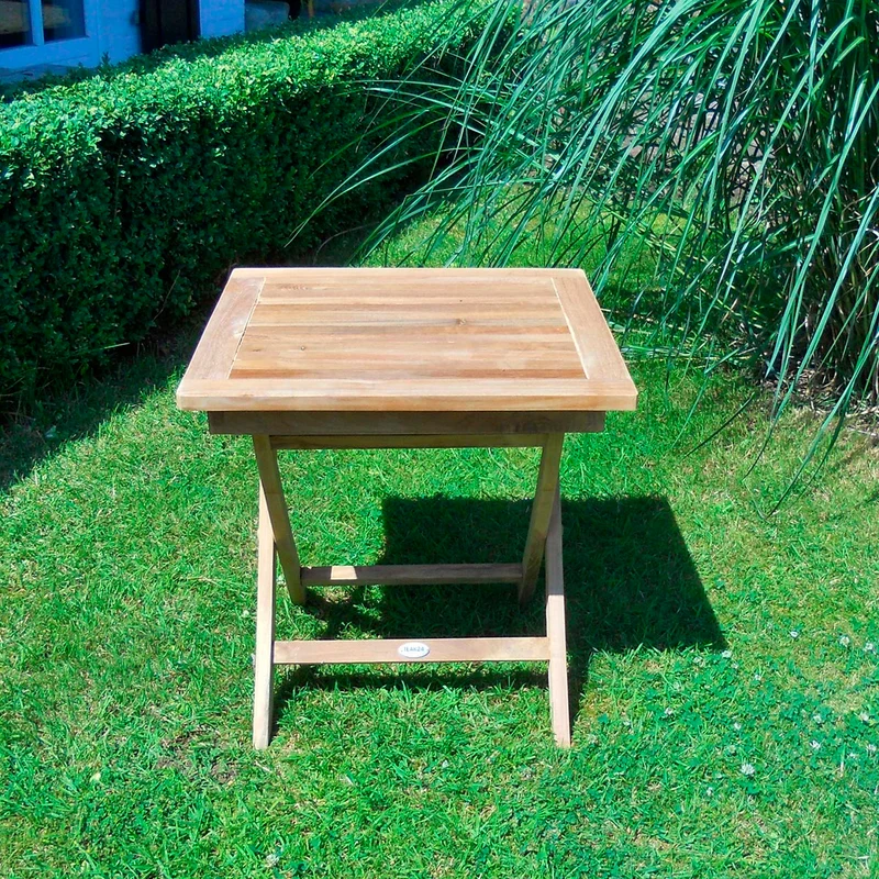 Teak Beistelltisch klappbar Exclusiv - 50x50cm
