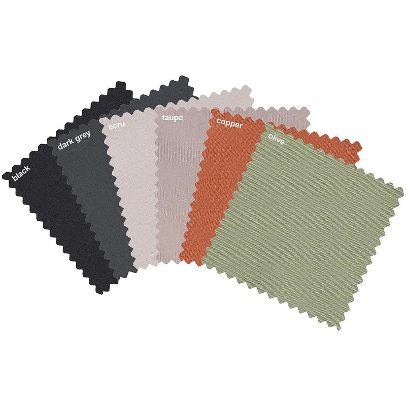 Garden Impressions Manilla parasolset koper met voet 30 kg en hoes