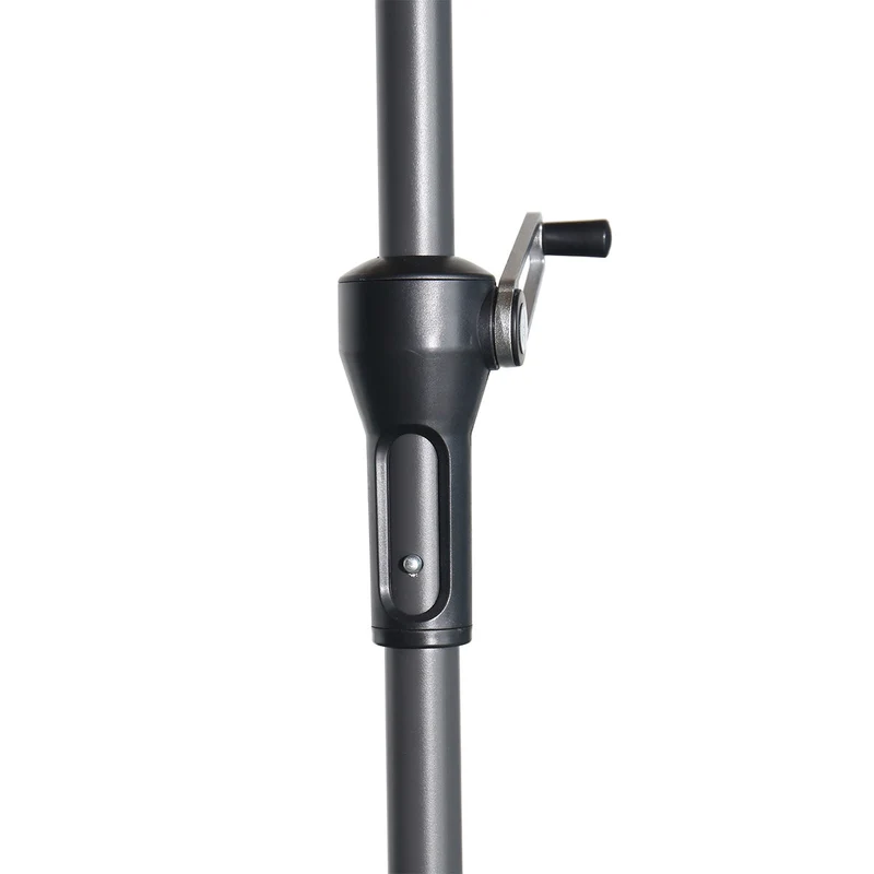Garden Impressions Manilla parasolset olijf met voet 30 kg en hoes